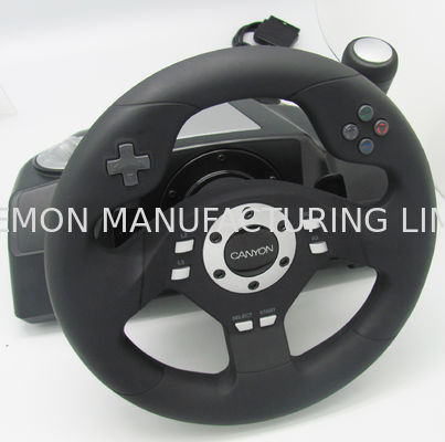USB 2 Axis 12 Button V5 PC Game Wheel Racing با زاویه فرمان 270 درجه