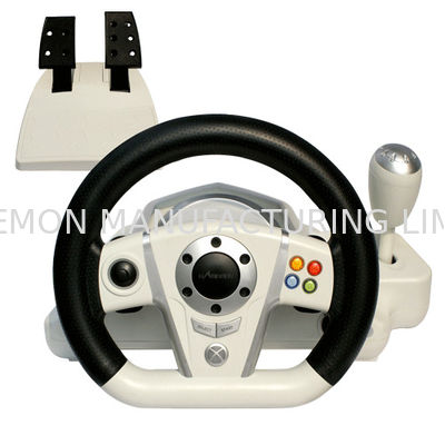 قابل تنظیم Wireless / Wired PC Game Wheel Racing for Platform